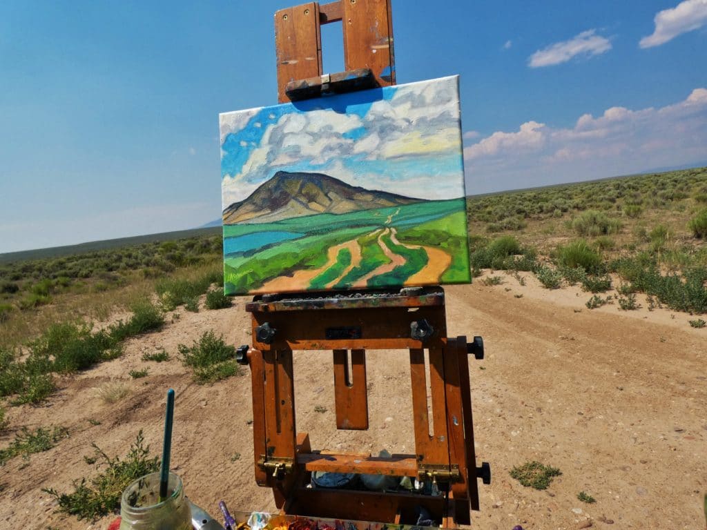 Plein Air Painting My Way ’Cross the USA — By Bicycle!