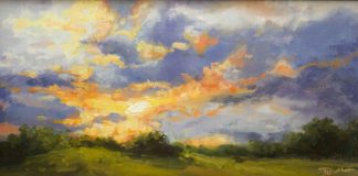 Plein air landscape painting - Debra Latham - OutdoorPainter.com
