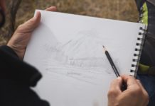 In the Footsteps of Moran and Adams Sketching en plein air