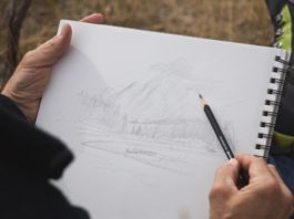 Sketching en plein air