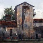 Kelly Kane’s Pick of the Week: Konriko Rice Mill Plein air watercolor