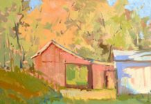 Fresh Off the Easel of Lori Putnam Landscape painting - Lori Putnam - OutdoorPainter.com