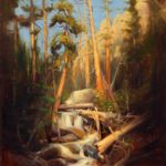 Olena Babek, “Moment of Enchantment,” 2016, oil, 20 x 16 in., Collection the artist, Plein air