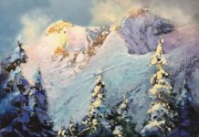 PleinAir Salon - winter landscape painting - OutdoorPainter.com