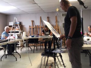 Rockport Art Center watercolor class