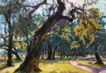 Spotlight on Plein Air Painter Shelby Keefe Painting the landscape - Shelby Keefe - OutdoorPainter.com