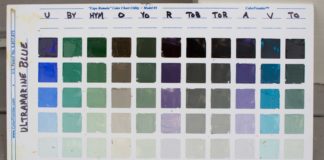 How to make a color chart - Mark Boedges - OutdoorPainter.com