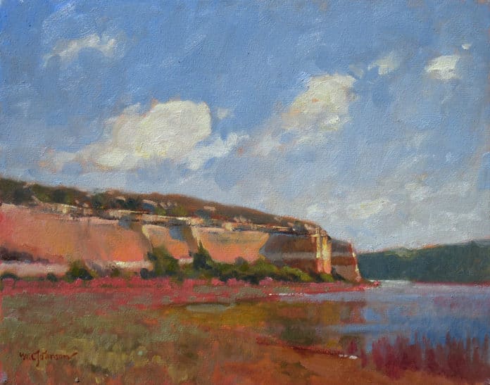 Painting landscapes - Michael Chesley Johnson - OutdoorPainter.com