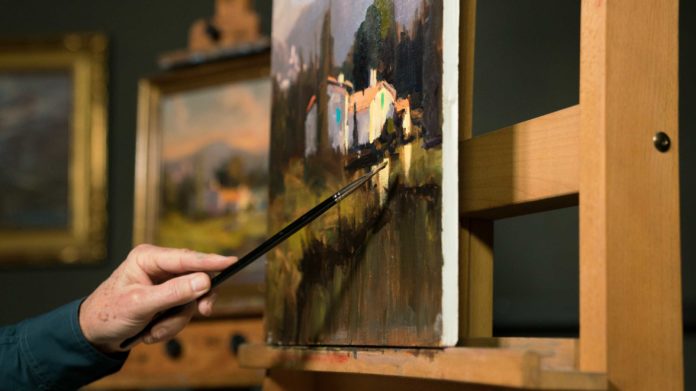 How to paint landscapes - Bill Davidson - OutdoorPainter.com