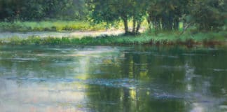 Oil landscape painting - John MacDonald