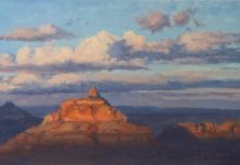 Kelly Kane’s Pick of the Week: Sunset Balance Painting outdoors