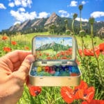 Painting Mountains and More, in Miniature Painting miniature landscapes - OutdoorPainter.com