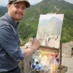 Painting On Location: The Great Wall and the Painted Hall Painting on Location - Great Wall of China - OutdoorPainter.com