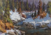Painting landscapes - Bill Davidson - OutdoorPainter.com