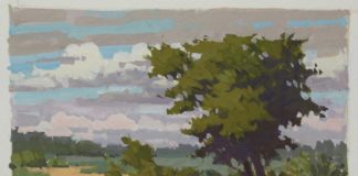 Plein air landscape painting - Paul Kratter - OutdoorPainter.com