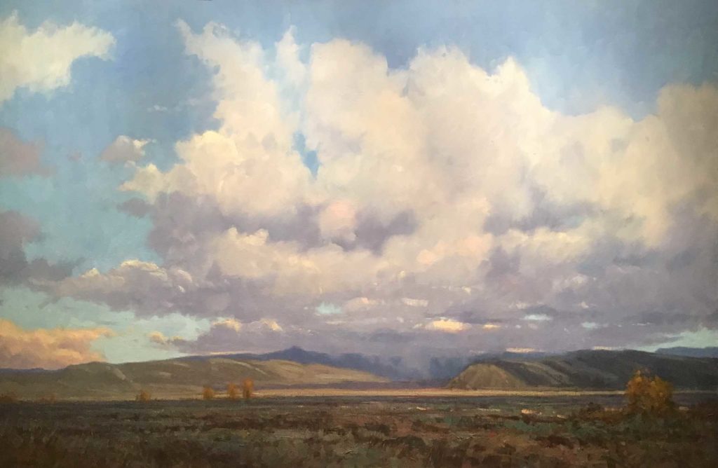 Landscape painting by John Hughes