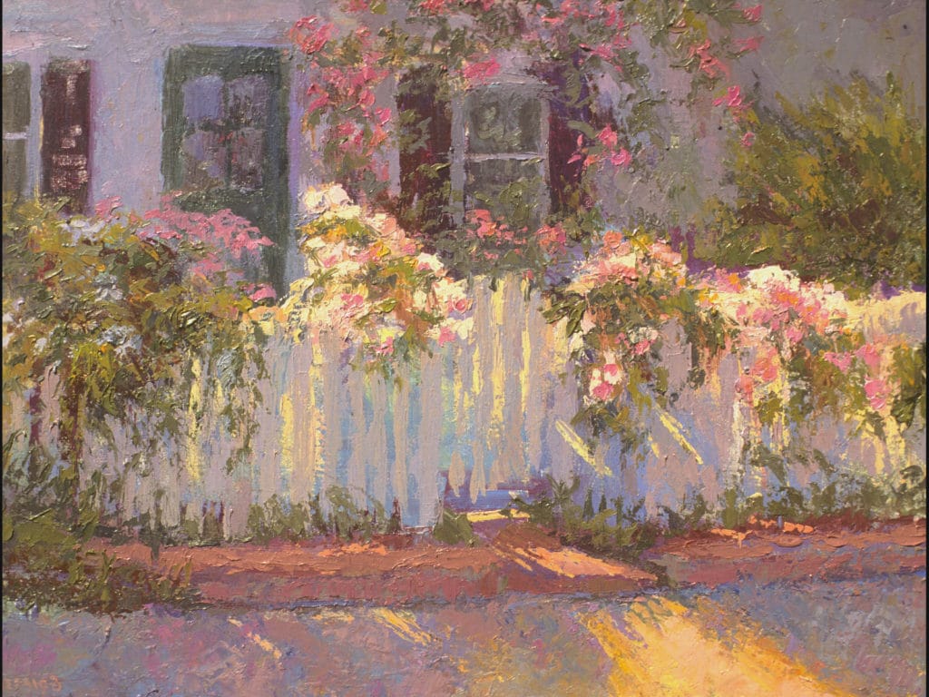 Lois Griffel, "Morning Light 8am," 12 x 16 in.