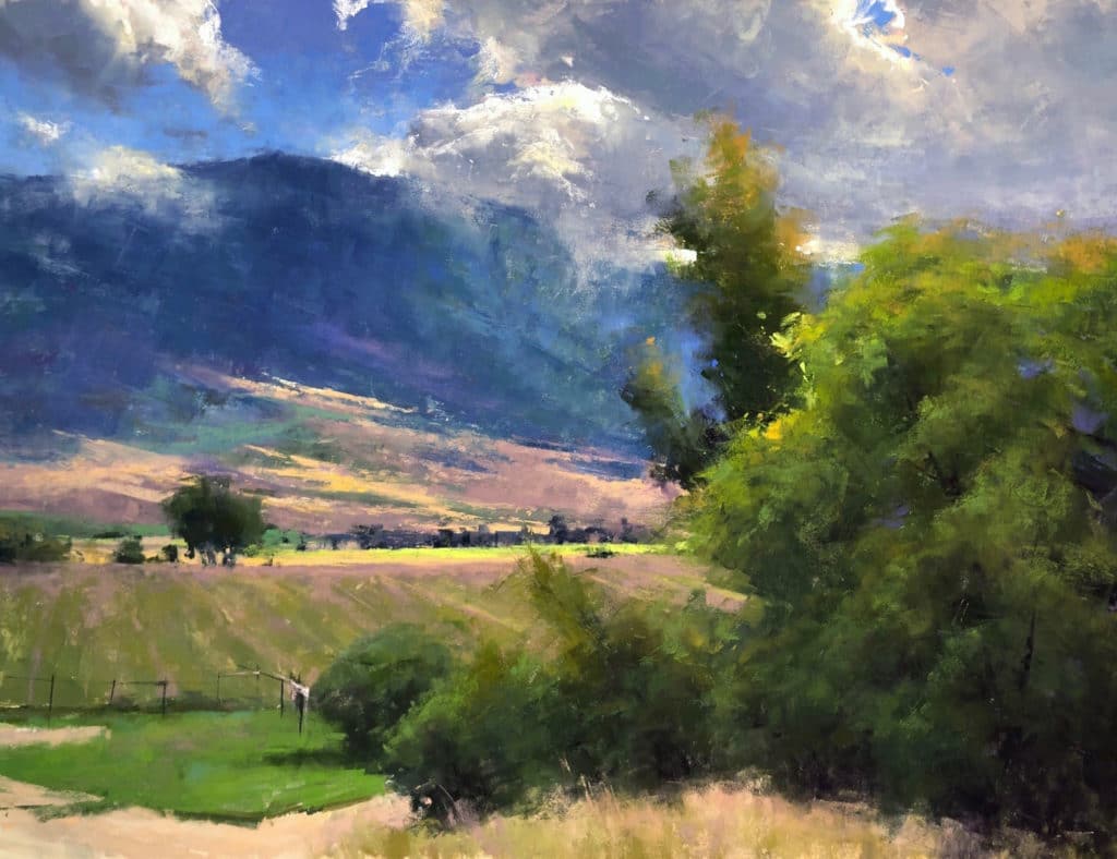 Painting mountains - OutdoorPainter.com