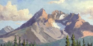 Painting mountains - OutdoorPainter.com