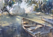 Kelly Kane’s Pick of the Week: Take Me! Take Me! Plein air watercolor paintings