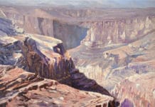 Kelly Kane’s Pick of the Week: Jebal Akhdar Matt Ryder, “Jebal Akhdar,” 2018, oil, 18 x 24 in., Private collection, Studio from plein air studies