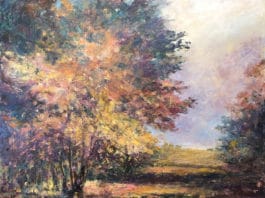 Painting plein air - Susan Nicholas Gephart - On the Hillside