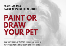 Plein Air Prompt: Paint or Draw Your Pet Plein Air Prompt: Paint or Draw Your Pet