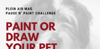 Plein Air Prompt: Paint or Draw Your Pet