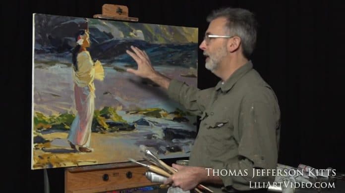 Facebook Live Series: Thomas Jefferson Kitts “Sorolla: Painting the Color of Light” **FREE LESSON VIEWING**