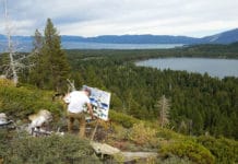 A Year of Painting Outdoors in Tahoe