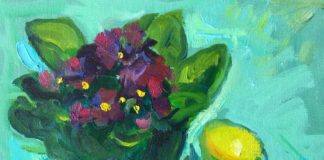 Still life - painting flowers - OutdoorPainter.com