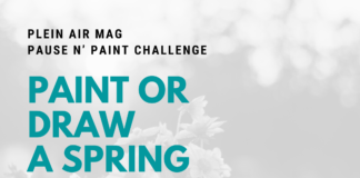 Plein Air Prompt: Paint or Draw a Spring Bloom