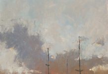 Kelly Kane’s Pick of the Week: Boats at Dusk Jane Hunt, “Boats at Dusk,” 2019, oil, 14 x 11 in., Private collection, Plein air
