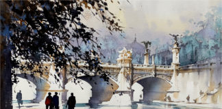 Thomas Schaller watercolor paintings