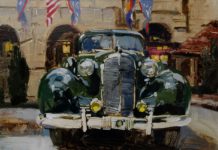 Kelly Kane’s Pick of the Week: “The Caddy — The Broadmoor, Colorado Springs, CO” Plein air paintings