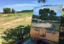 On Painting “Flowers of the Field” Plein air for beginners