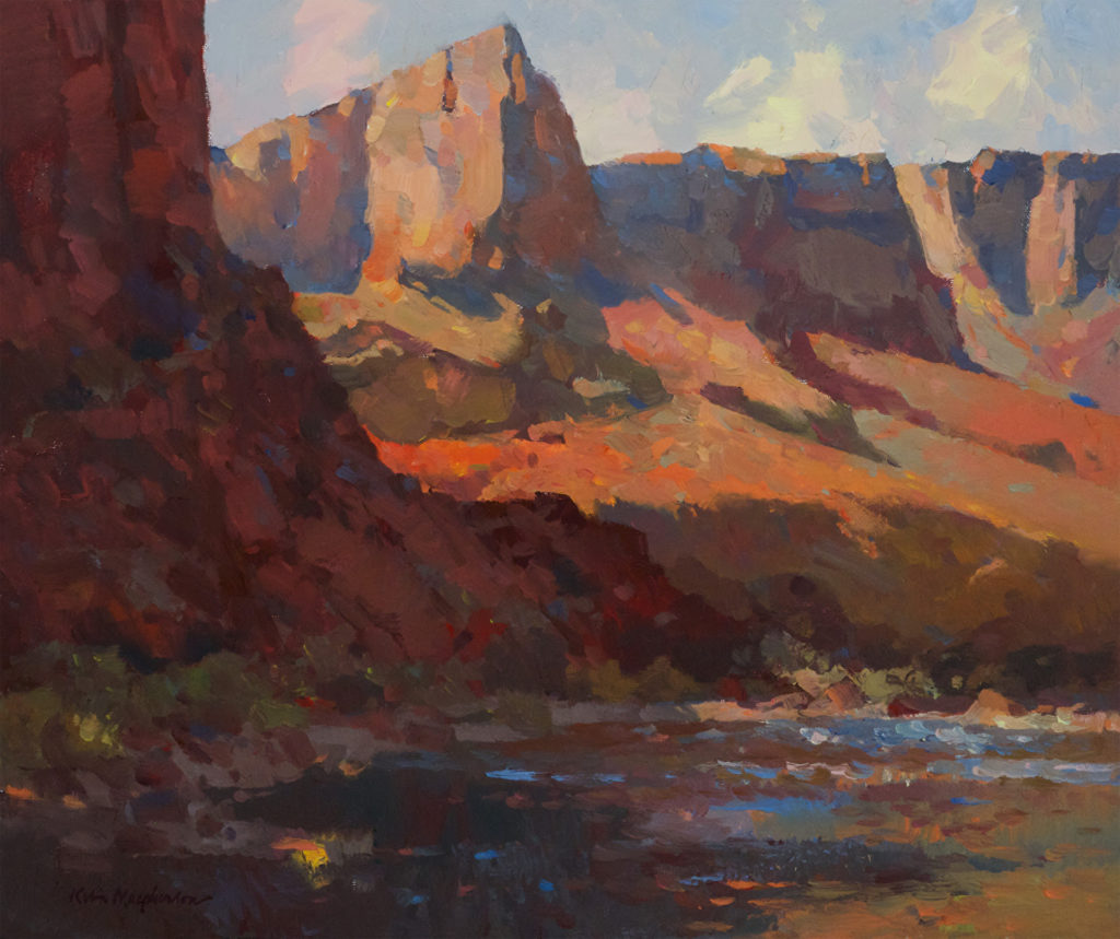 Kevin Macpherson, “Grand Canyon 1" (oil, 16 x 20 in.)