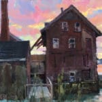 Shelby Keefe, “Sailor’s Delight,” 2019, oil, 16 x 20 in., Available from artist, Plein air