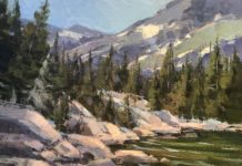 How to paint a landscape