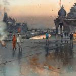 Inspiration From India: Plein Air Artist Prafull Sawant Plein air watercolor painting