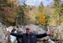 Eric Rhoads painting outdoors - Watercolor Live