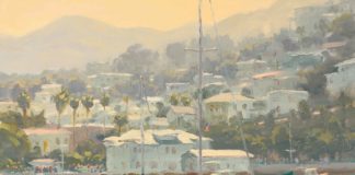 Plein air landscape paintings
