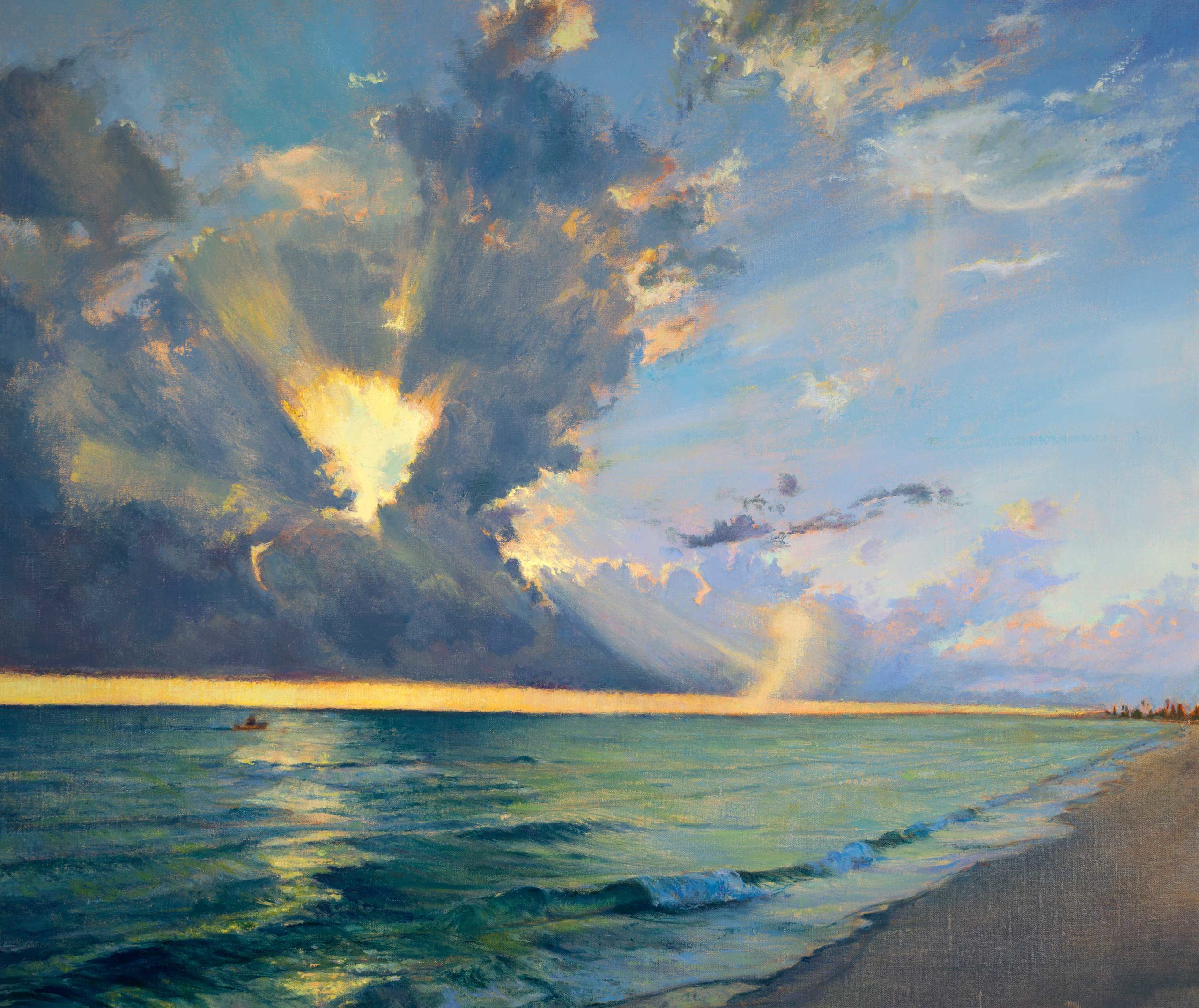 8 Sunrise and Sunset Paintings by Plein Air Artists - OutdoorPainter