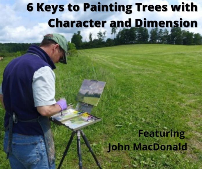 How to paint trees - OutdoorPainter.com