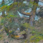 Pastel landscape paintings