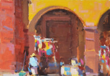 Kelly Kane’s Pick of the Week: Es Mi Padre Anne Blair Brown, “Es Mi Padre,” 2018, oil, 11 x 14 in., Private collection, Plein air