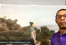 Watch: Interview with Mario A. Robinson Watercolor artist Mario Robinson