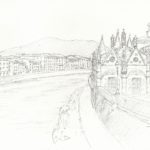Architectural Subjects: To Paint or Draw? drawing architecture landcapes - Thom Rozendaal