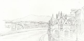 drawing architecture landcapes - Thom Rozendaal
