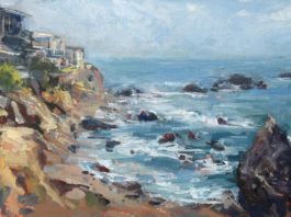 4-Step Plein Air Oil Painting Demonstration Landscape oil painting demonstration